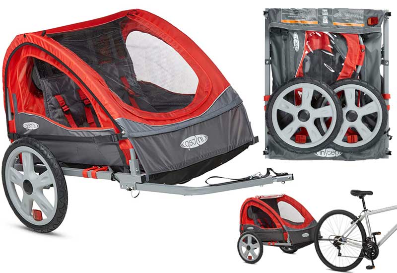 Instep Double Child Bicycle Trailer