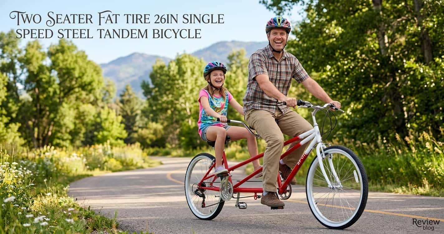 Tandem Bike for Adults: Is This 26″ Fat Tire Two-Seater Worth It?